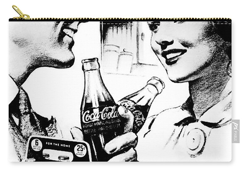 USA Coca Cola Snack Sandwich Snack Metal Advertising Sales Poster